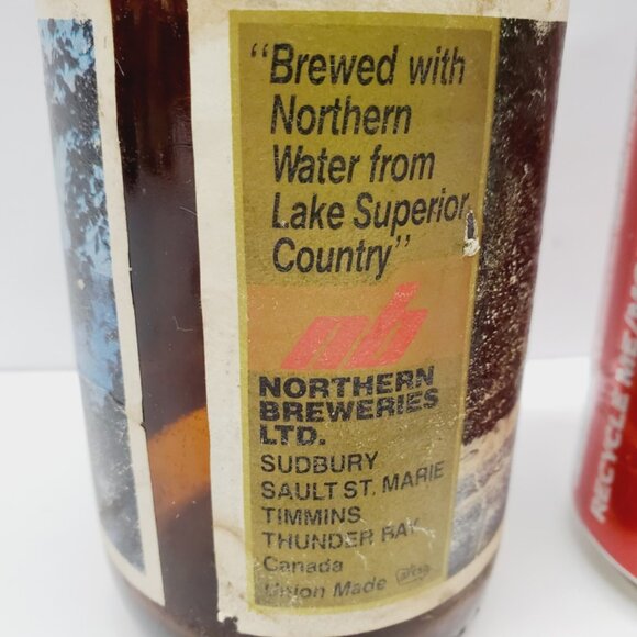 Vintage Stubby Brown Beer Bottle  Superior Lager 1970's - Picture 3 of 6